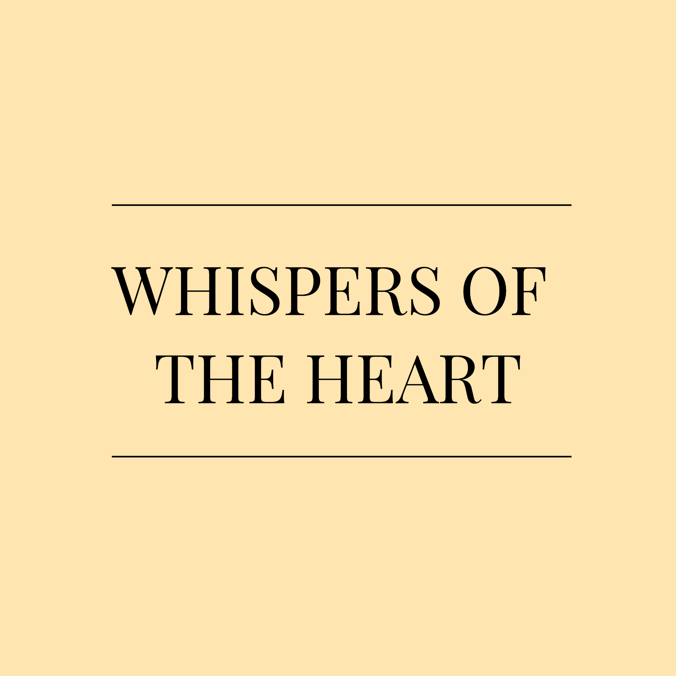Whispers of the Heart